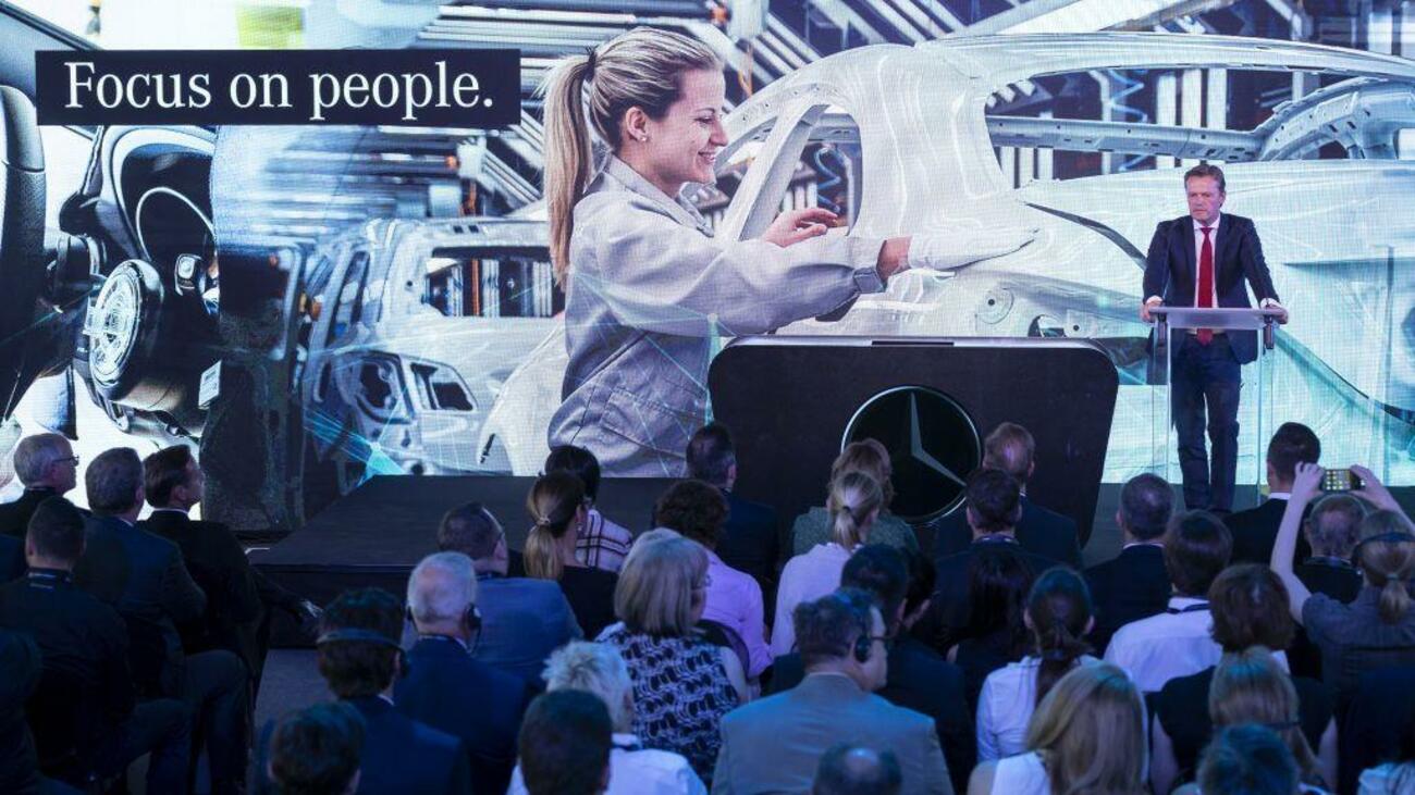 Fábrica de Mercedes en Hungría