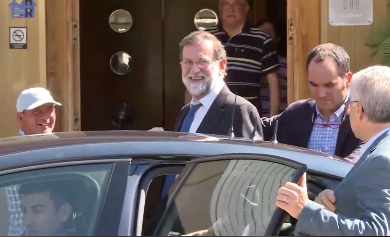 Mariano Rajoy Santa Pola coche oficial Citroën C5 Mariano Rajoy Santa Pola coche oficial Citroën C5