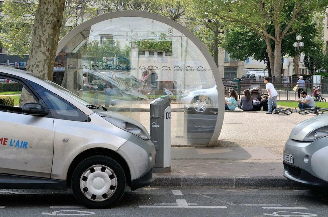 Autolib coche eléctrico París