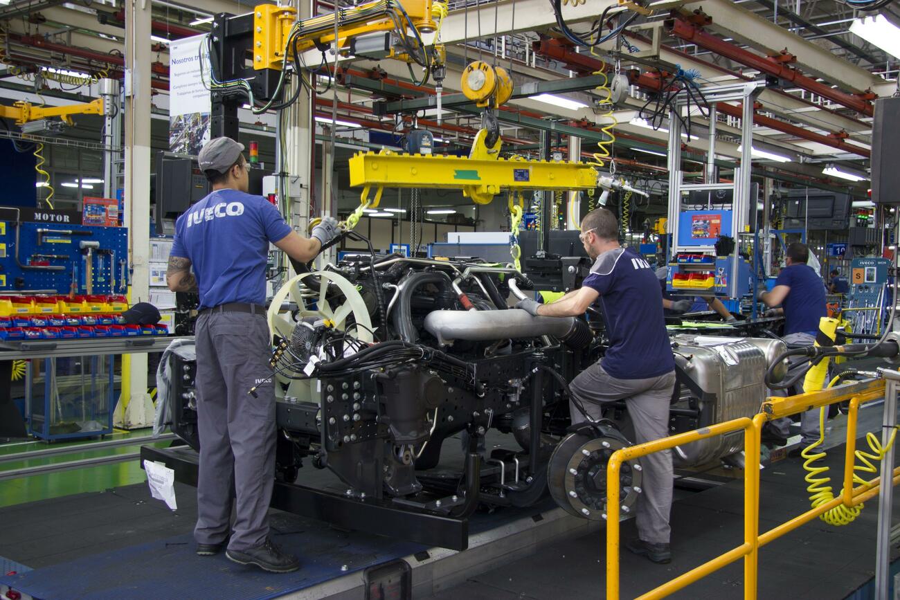 Imagen de un taller de Iveco Imagen de un taller de Iveco