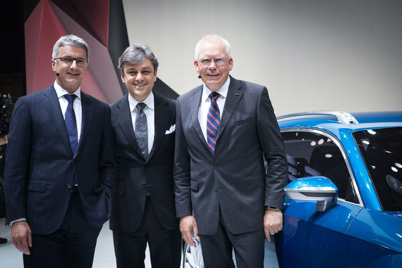 Rupert Stadler y Luca de Meo Rupert Stadler y Luca de Meo