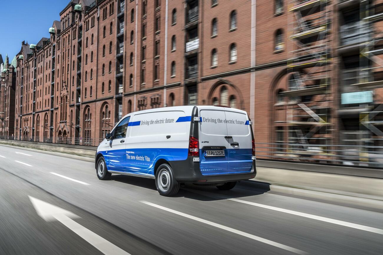 eVito, la nueva versión eléctrica de la furgoneta Mercedes Vito eVito, la nueva versión eléctrica de la furgoneta Mercedes Vito