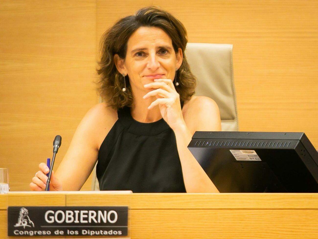 La ministra de Transición Ecológica, Teresa Ribera