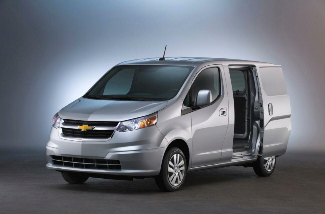 El diseño de la Chevrolet City Express es prácticamente idéntico al de la Nissan NV200