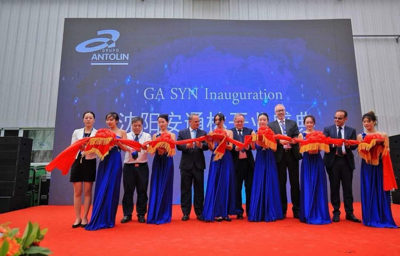 Antolin inaugura una fábrica en Shenyang, China Antolin inaugura una fábrica en Shenyang, China