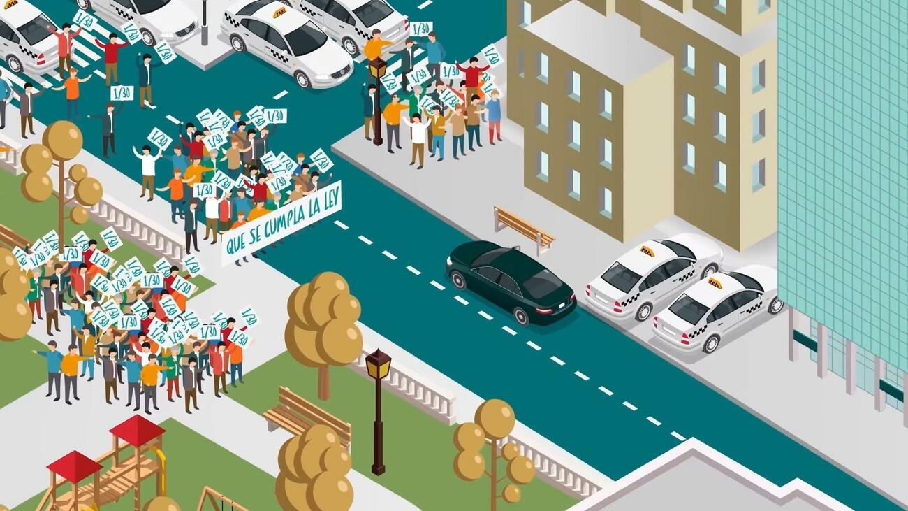 Unauto muestra en la campaña la cara social de Uber, Cabify y las empresas de VTC