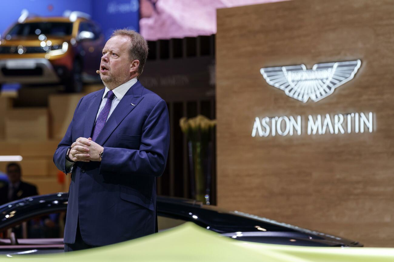 Andy Palmer en Aston Martin Andy Palmer en Aston Martin