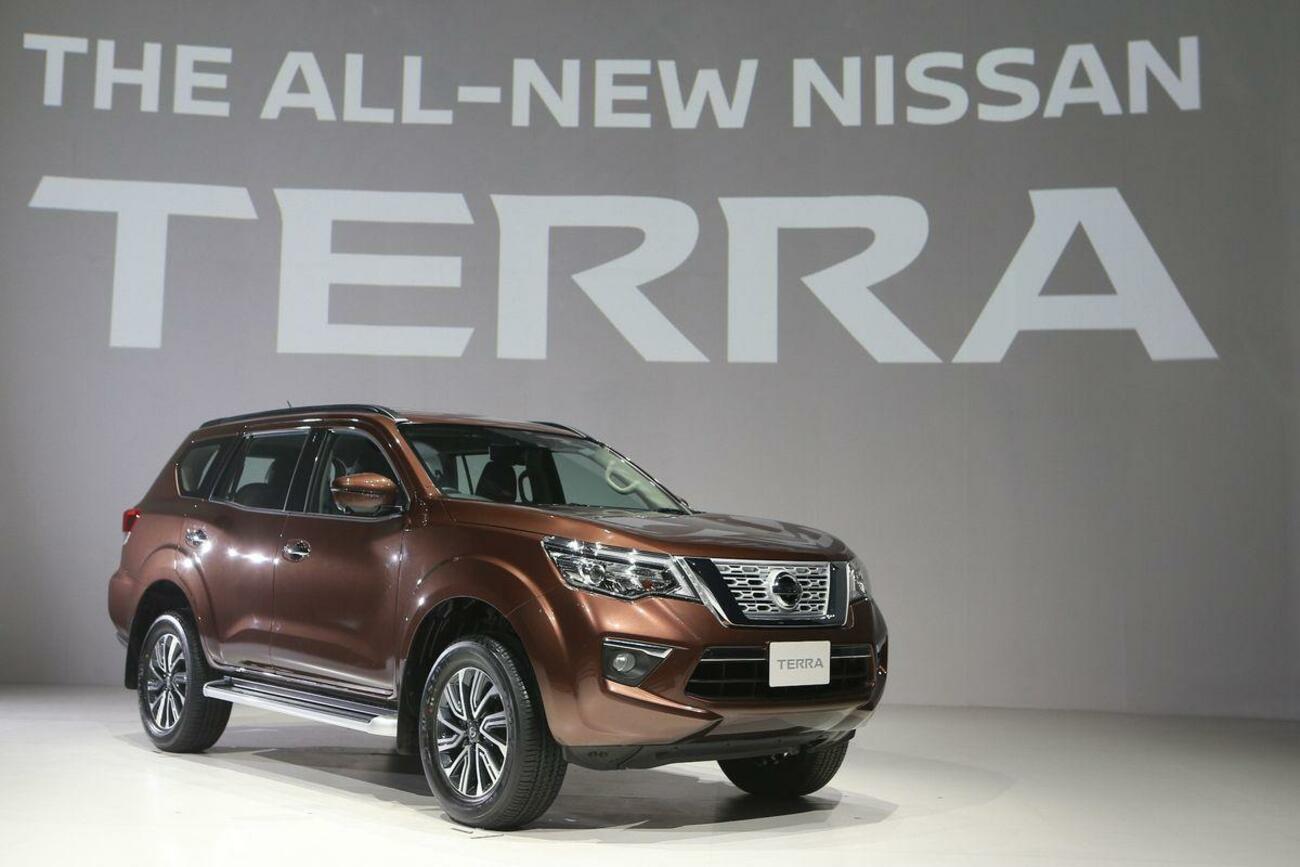 El modelo SUV todoterreno Terra, de Nissan El modelo SUV todoterreno Terra, de Nissan