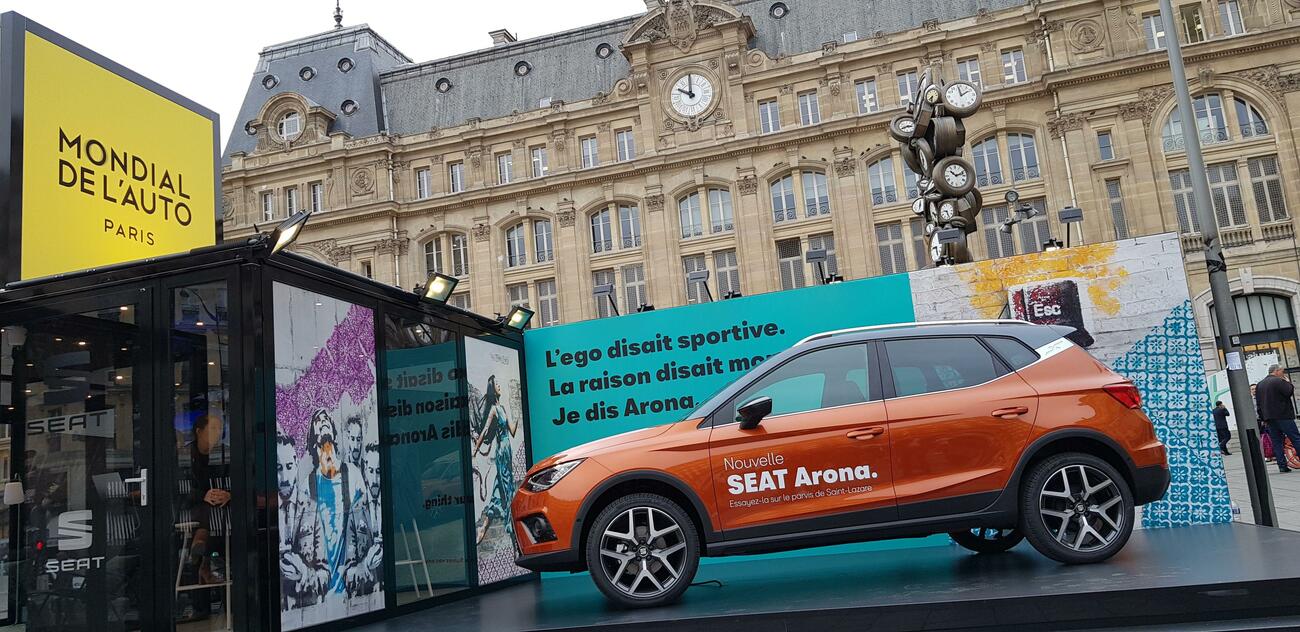 Seat en el Salón Automóvil de París Seat en el Salón Automóvil de París