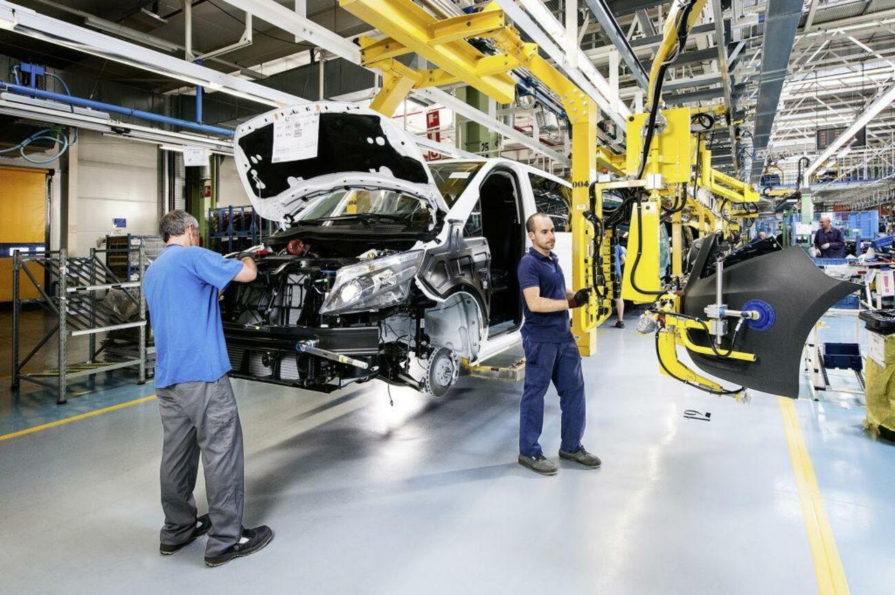 Fábrica de Mercedes en Vitoria