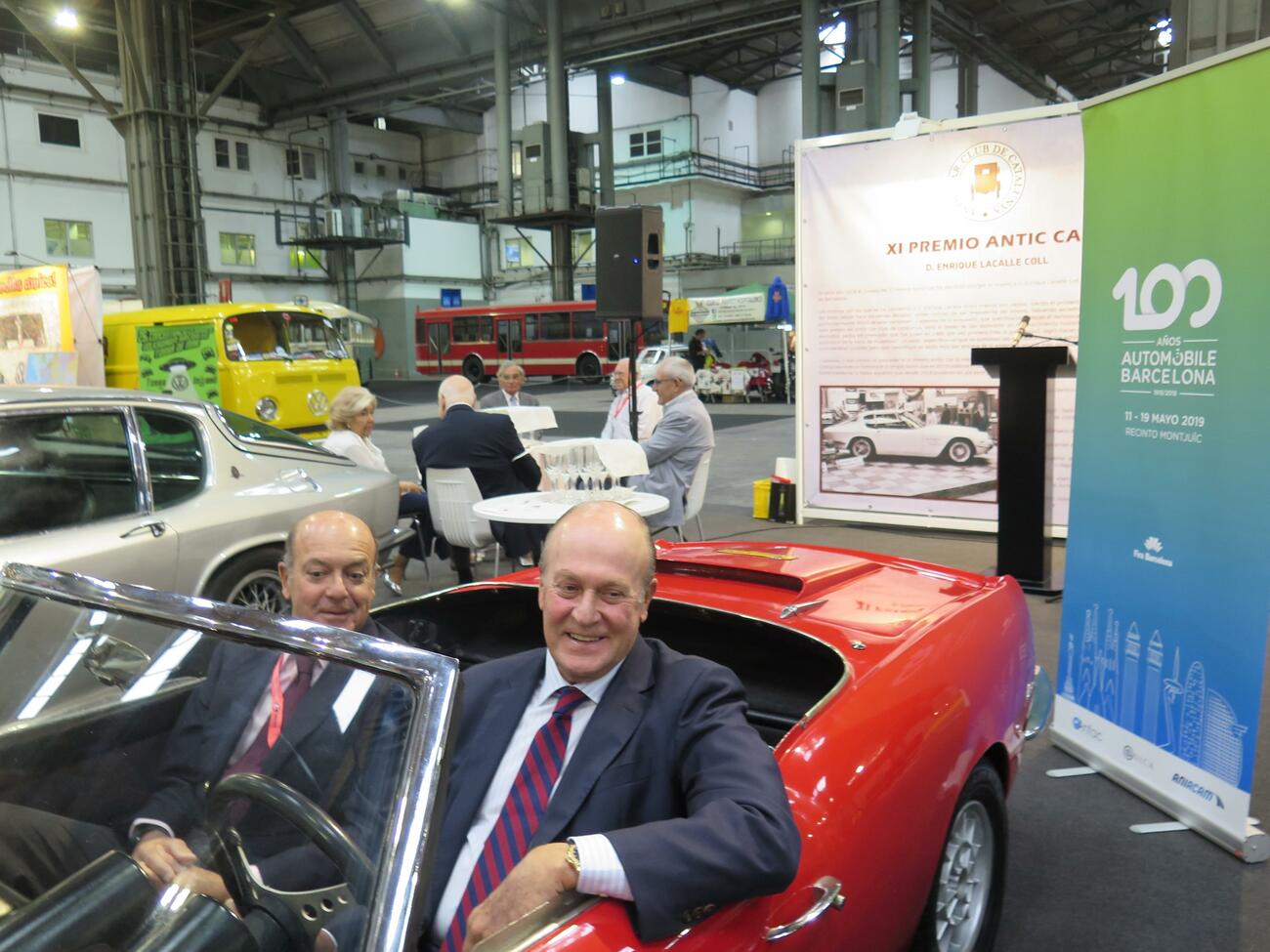 El presidente de Automobile Barcelona, Enrique Lacalle