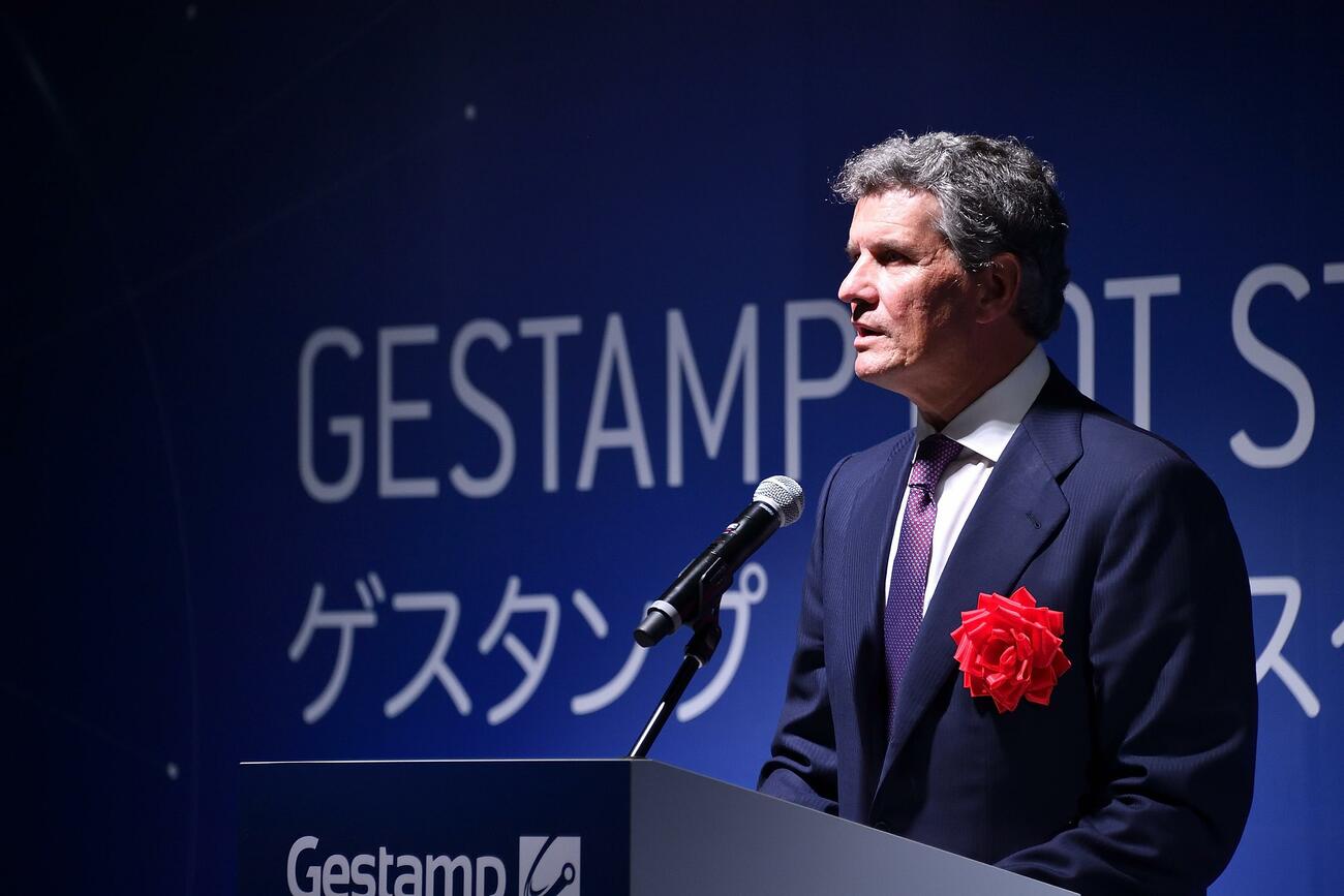 El presidente de Gestamp, Francisco Riberas, en Japón El presidente de Gestamp, Francisco Riberas, en Japón