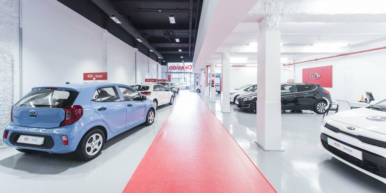 La tienda de AR Motors en el Eixample de Barcelona