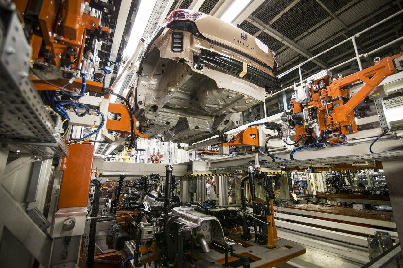 Producción del modelo Ibiza en la planta de Seat en Martorell / SEAT