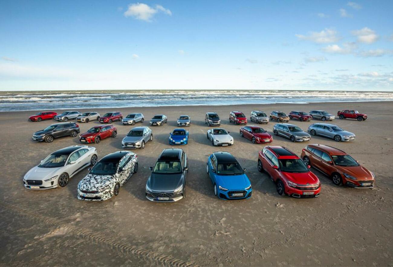 Candidatos a mejor coche del año en Europa Car of The Year