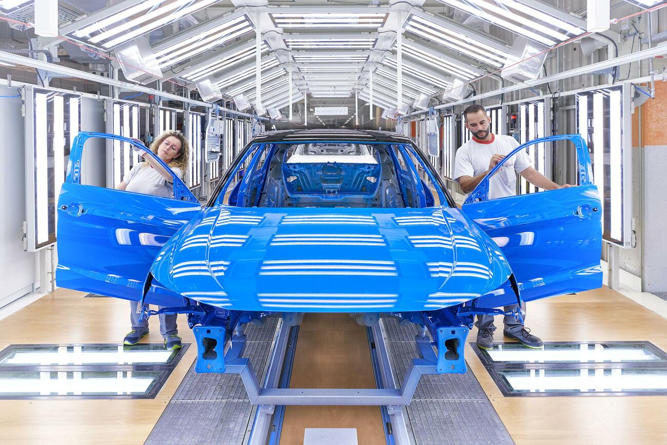 Producción del Audi A1 en la fábrica de Seat de Martorell Producción del Audi A1 en la fábrica de Seat de Martorell