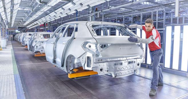 Producción del Audi A1 en la fábrica de Seat de Martorell