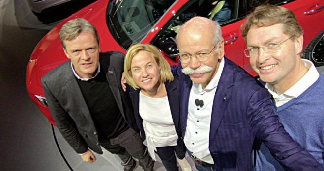 El presidente de Daimler, Dieter Zetsche