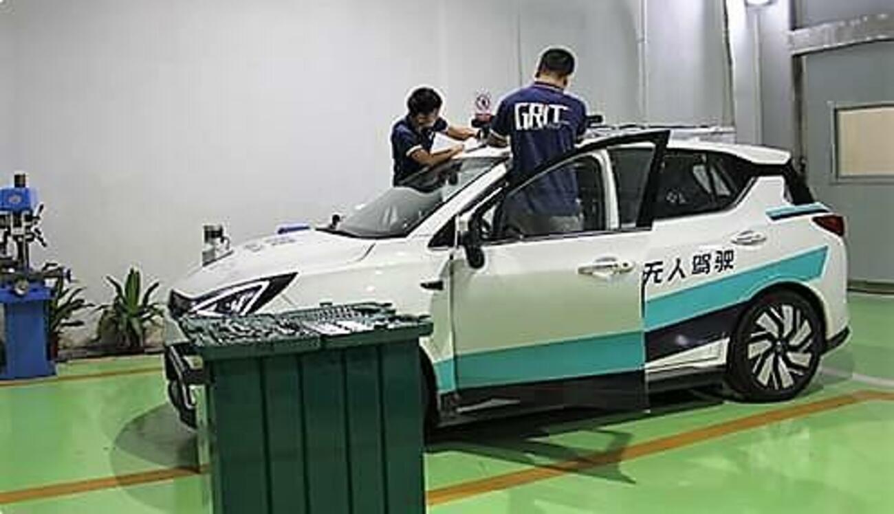 Coche autónomo de WeRide