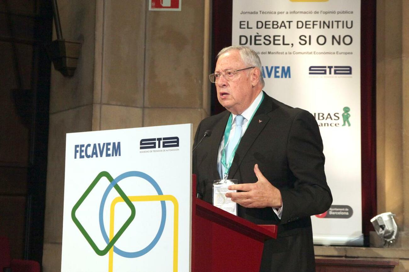 Jaume Roura, presidente de Fecavem, en debate sobre diésel