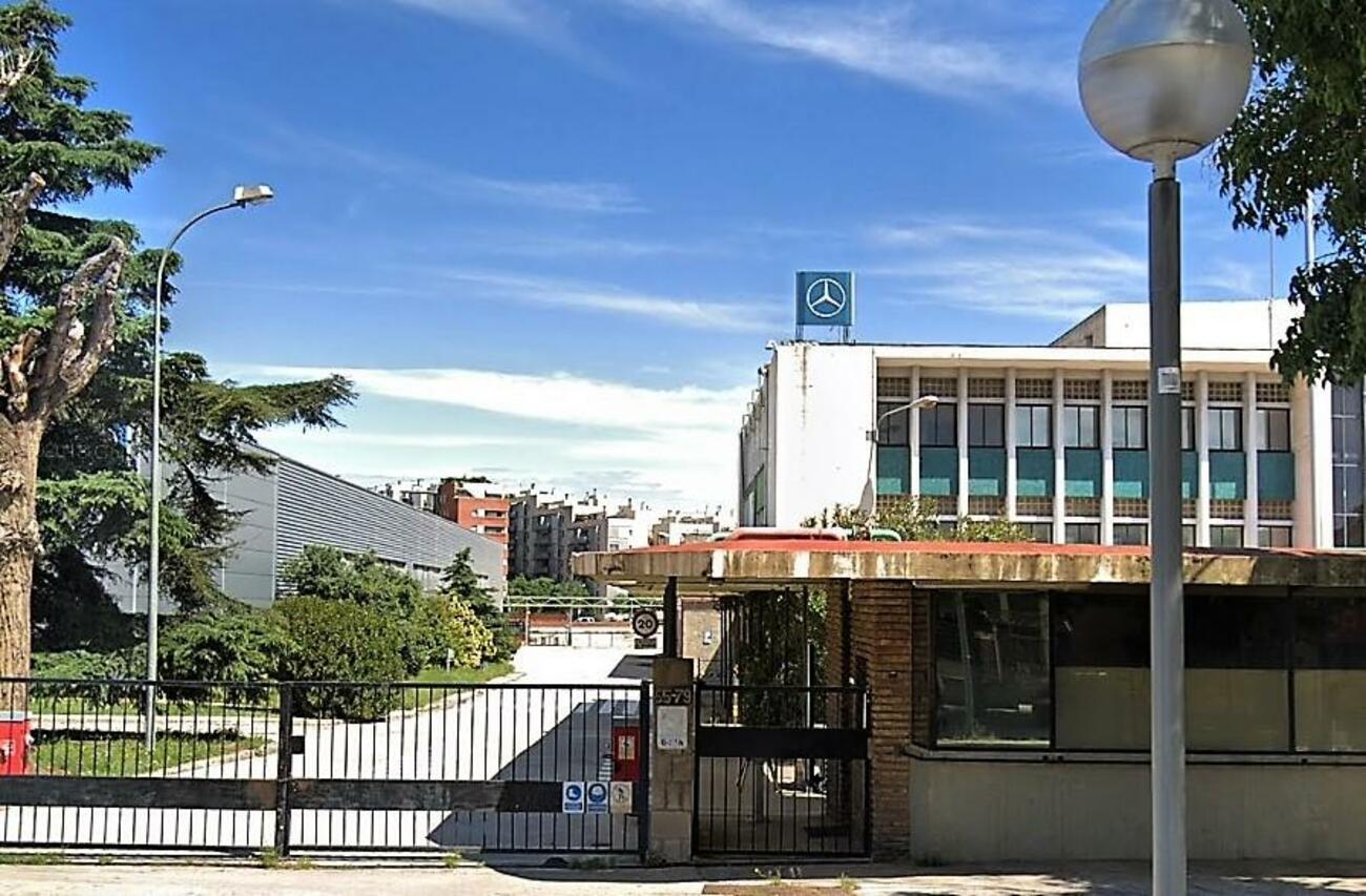 Antigua fábrica de Mercedes en Barcelona