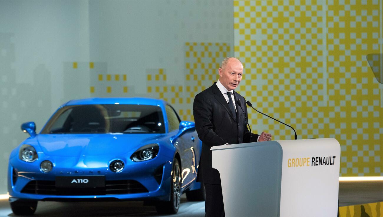 Thierry Bolloré, consejero delegado de Renault Thierry Bolloré, consejero delegado de Renault