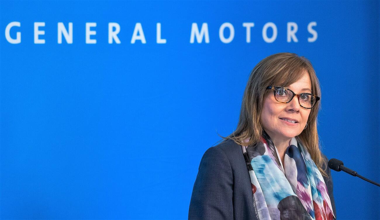 Mary Barra, presidenta y consejera delegada de General Motors Mary Barra, presidenta y consejera delegada de General Motors