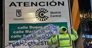 Entra en vigor la restricción de tráfico en Madrid Central