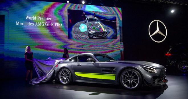 Mercedes AMG GT R Pro en Los Angeles Motor Show