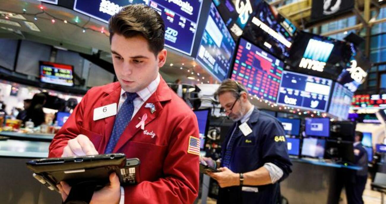 Imagen de un 'trader' en la Bolsa de Nueva York / EFE