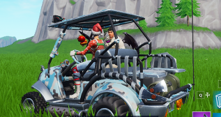 Carrito todoterreno de Fortnite