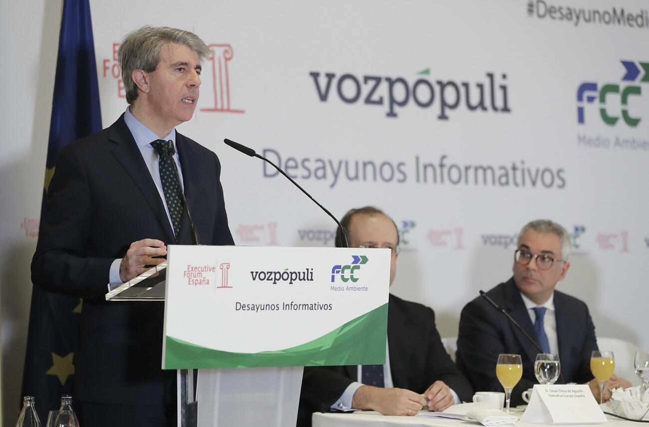 El presidente de la Comunidad de Madrid, Ángel Garrido