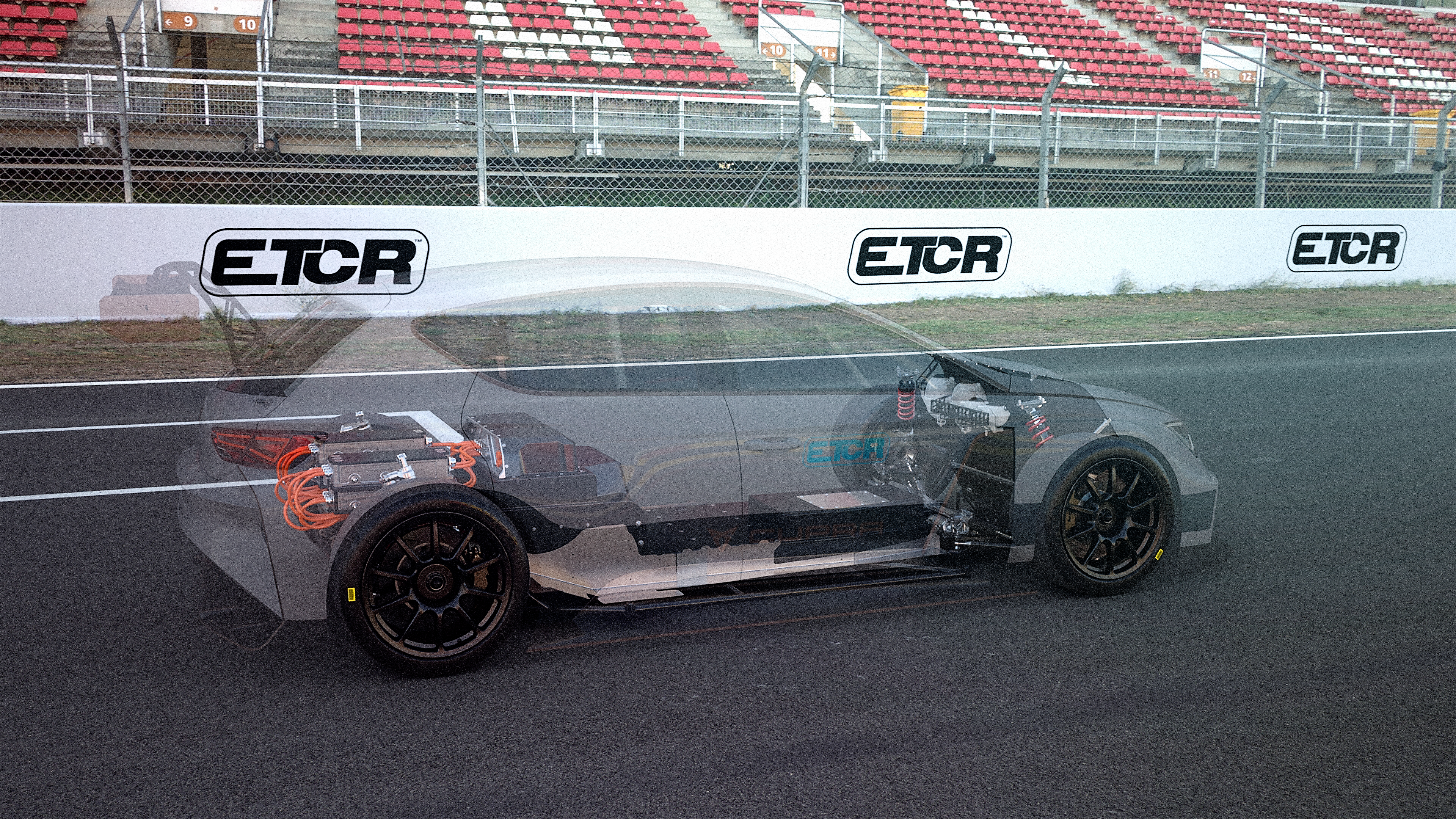 Cupra e-Racer por dentro