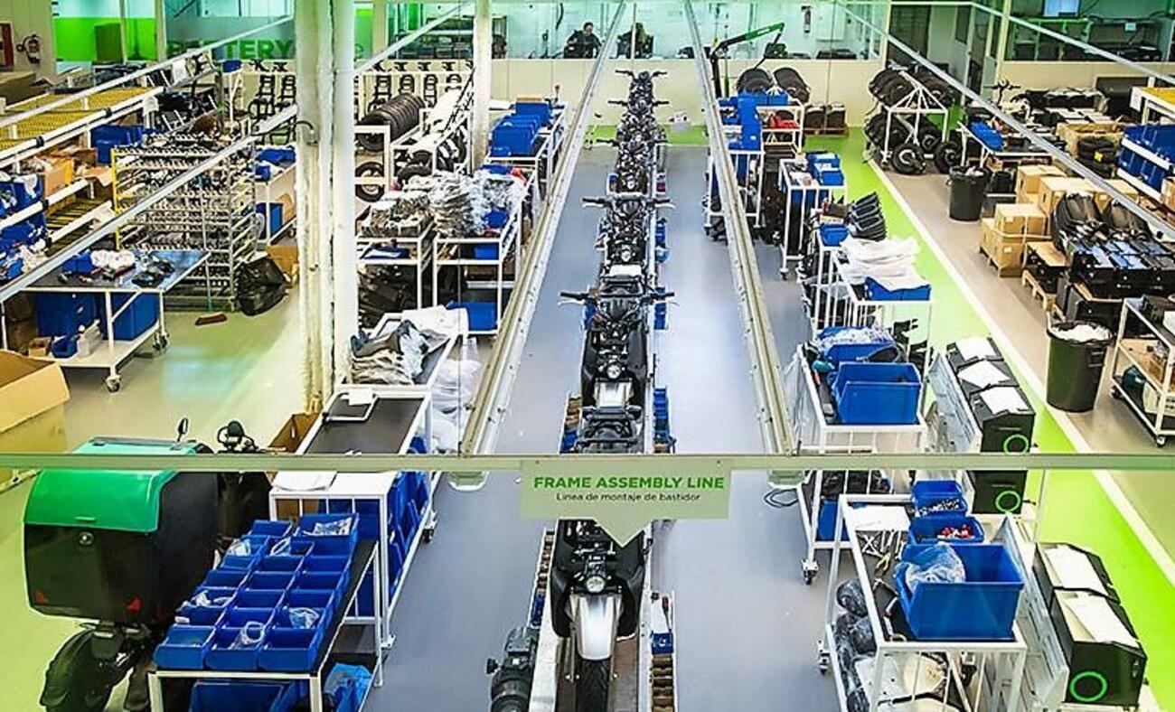 Fábrica de motos eléctricas de Silence