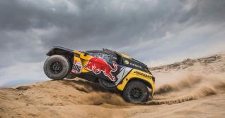 El coche de Sébastien Loeb en el Dakar 2019 / TWITTER El coche de Sébastien Loeb en el Dakar 2019 / TWITTER