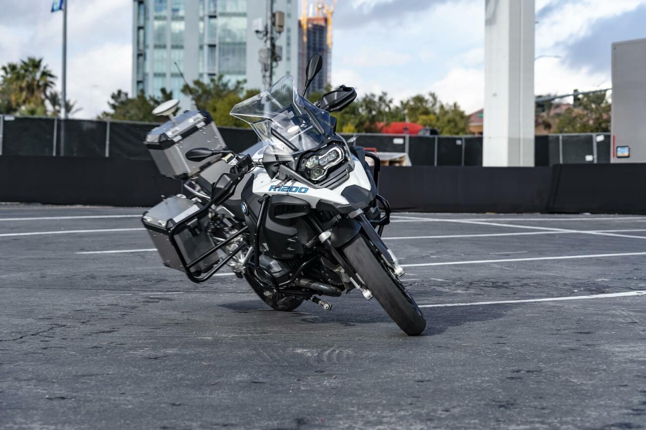 BMW R 1200 GS de conducción autónoma