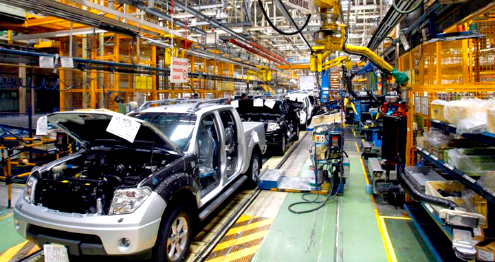 Interior de la fábrica de Nissan en la Zona Franca de Barcelona / EFE Interior de la fábrica de Nissan en la Zona Franca de Barcelona / EFE