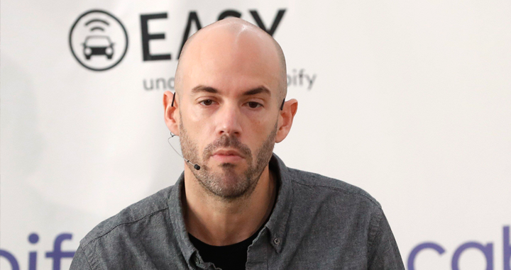 Juan de Antonio, fundador de Cabify, en una comparecencia pública / EFE