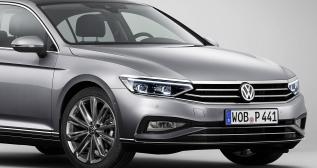 Frontal del Volkswagen Passat