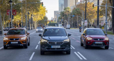 Los SUV Ateca, Tarraco y Arona en Barcelona / SEAT