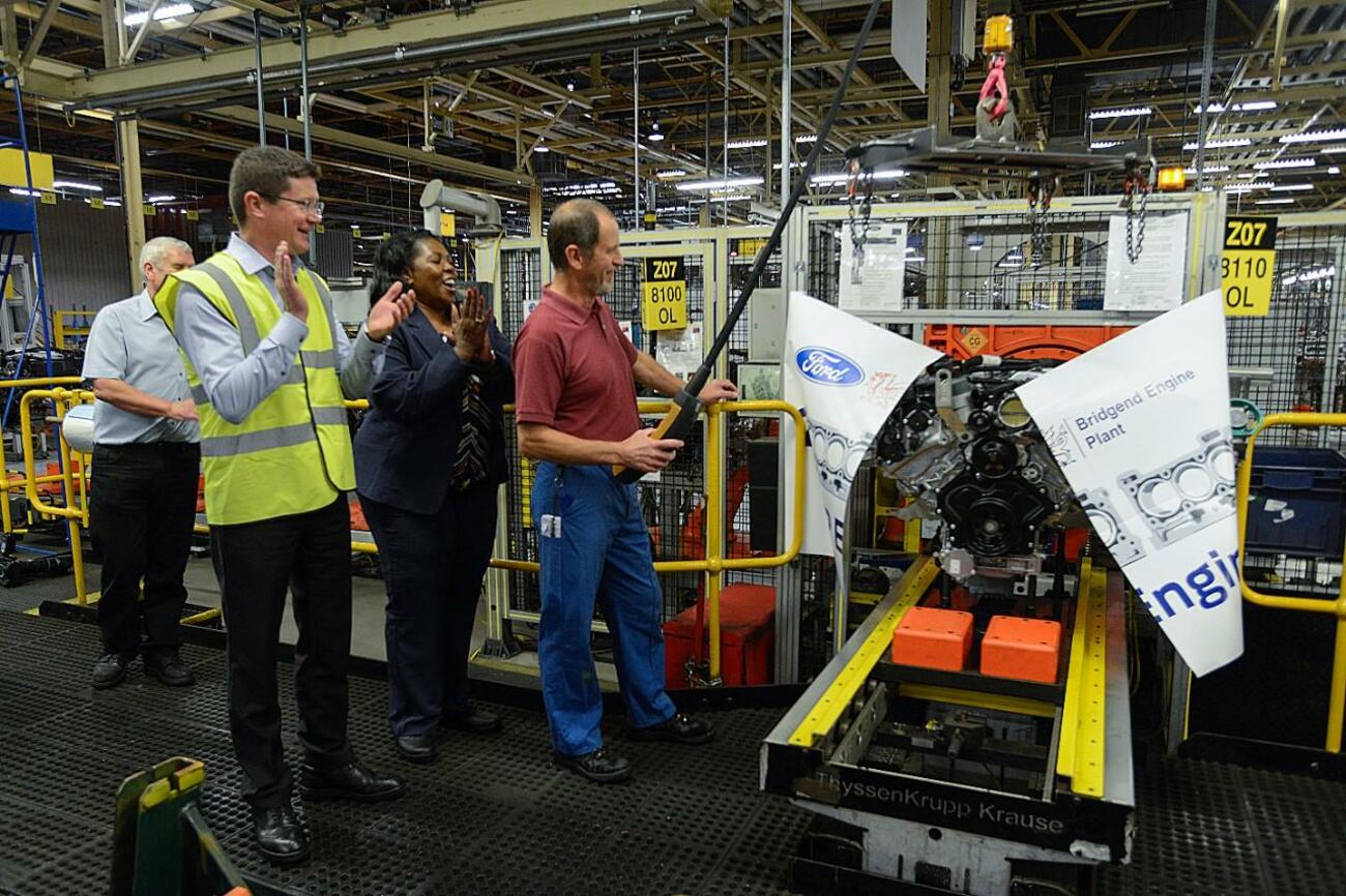 Fábrica de motores de Ford en Bridgend (Reino Unido) Fábrica de motores de Ford en Bridgend (Reino Unido)
