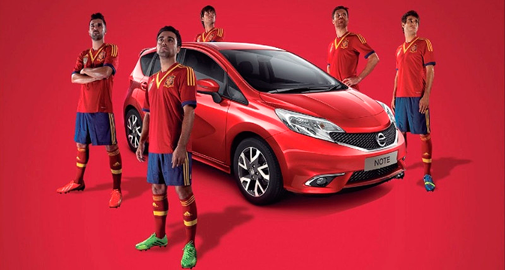 Tour Nuevo Nissan Note y LaRoja para el Mundial de fútbol