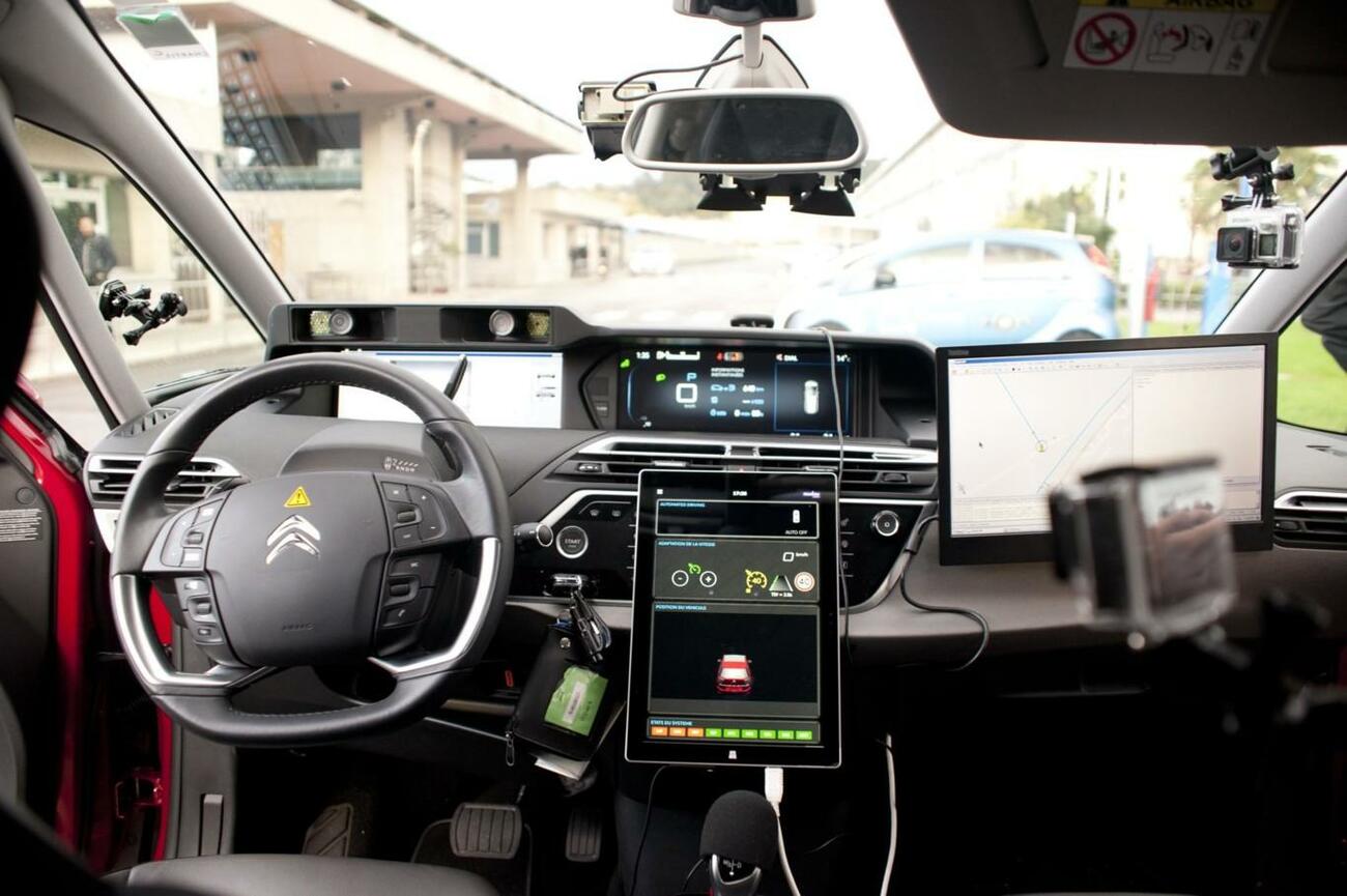 Imagen del modelo Citroën C4 Picasso, un coche de conducción autónoma