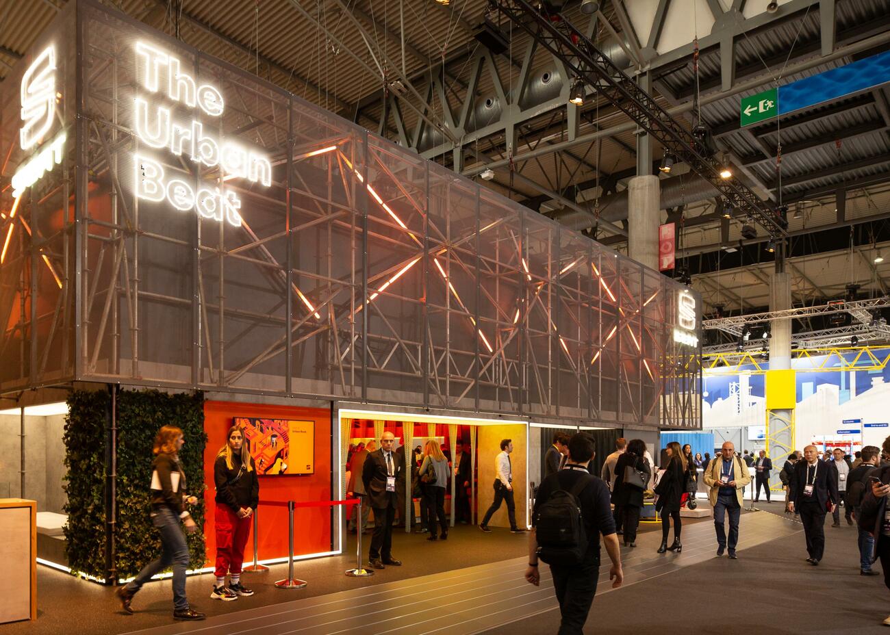 Estand de Seat en el Mobile World Congress