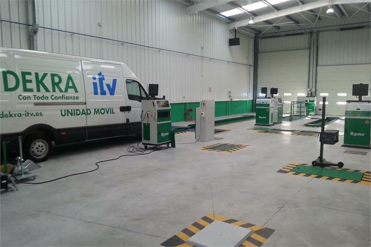 Imagen de una de las ITV de Dekra