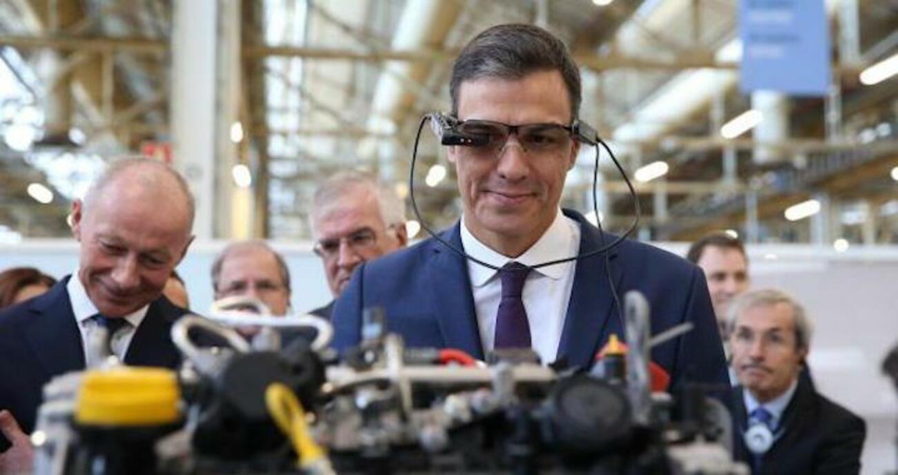 Pedro Sánchez de visita en la fábrica de Renault / COCHE GLOBAL