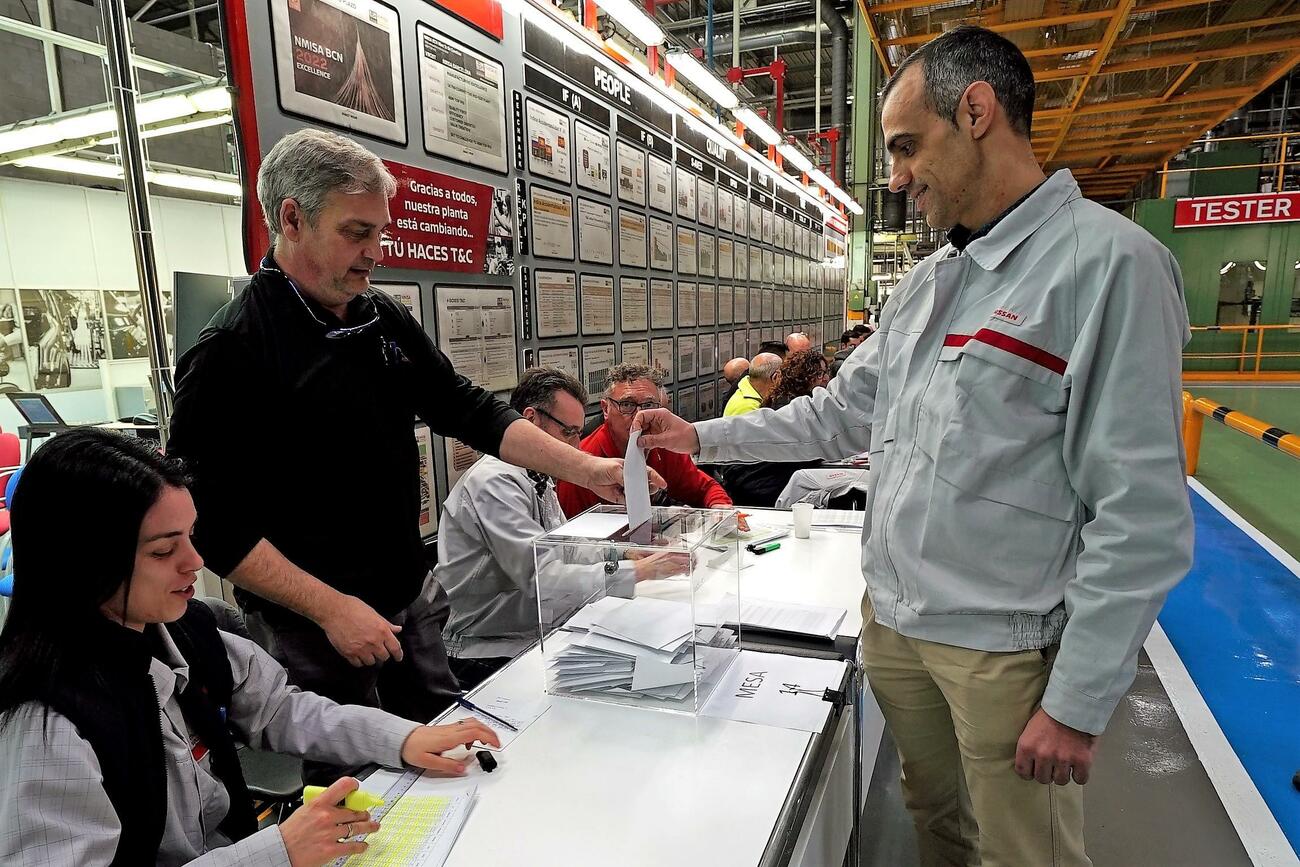 Elecciones sindicales en Nissan Barcelona Elecciones sindicales en Nissan Barcelona