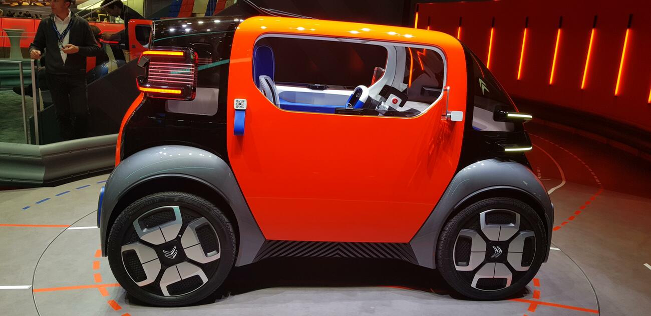 El nuevo Citroën Ami One eléctrico presentado en el Salón de Ginebra