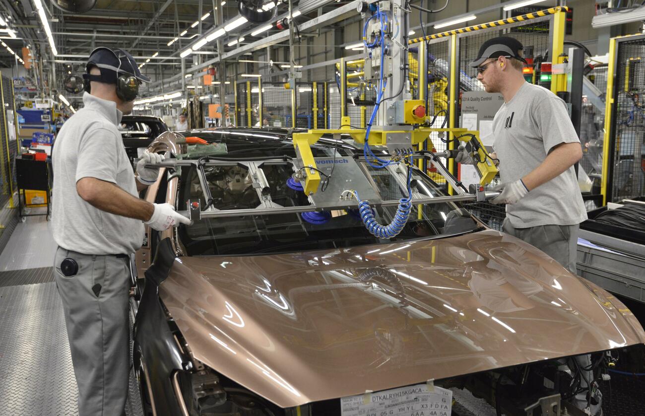 Producción de modelos de Infiniti en Sunderland