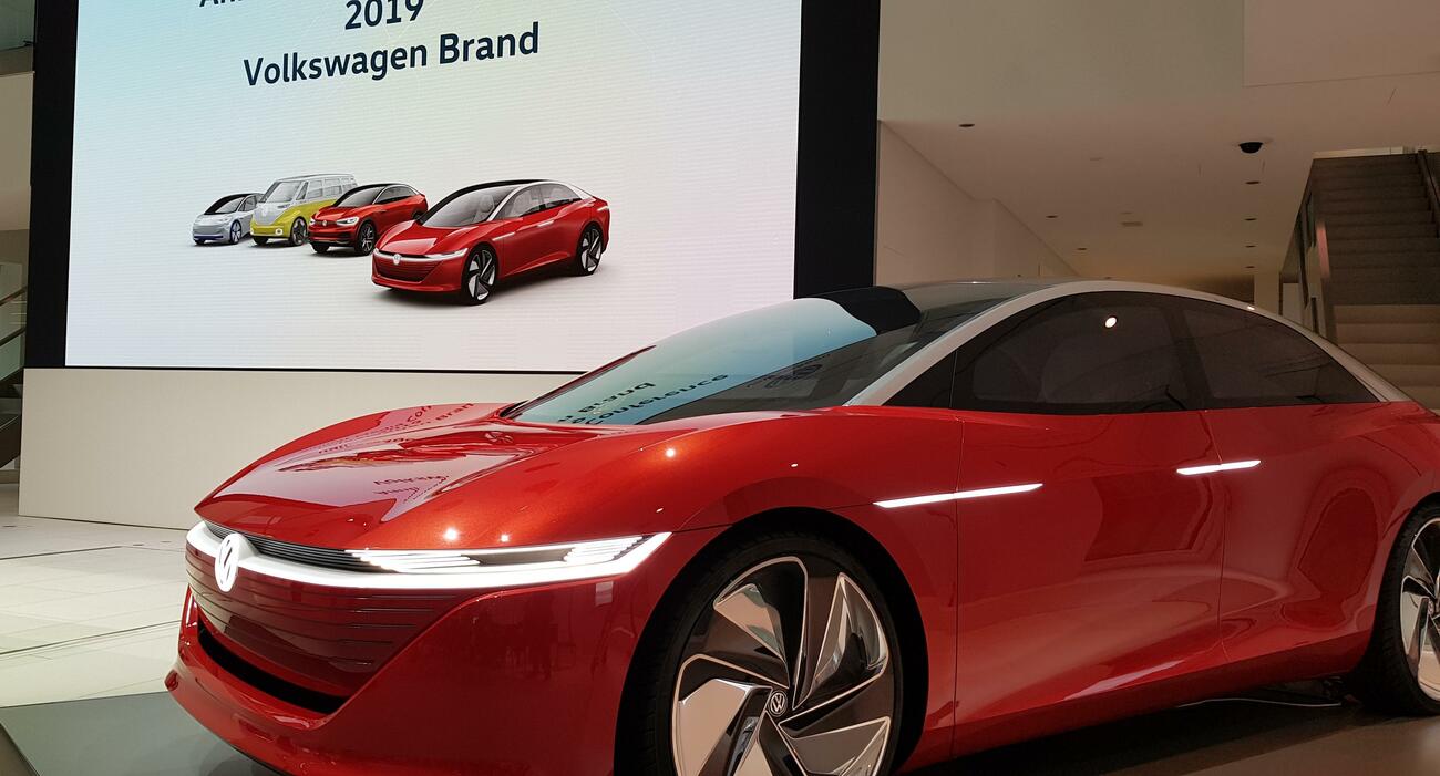 The Volkswagen I D Vizzion Is A Furry Mess The Verge